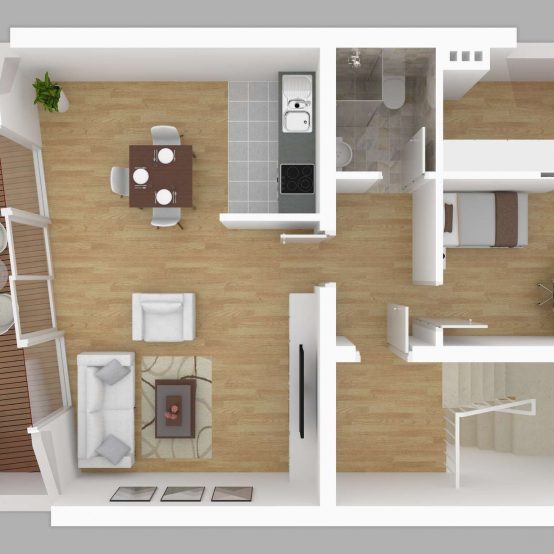 Wohnungsgrundriss DG