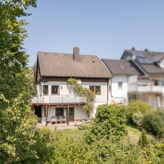 Ansicht vom Garten