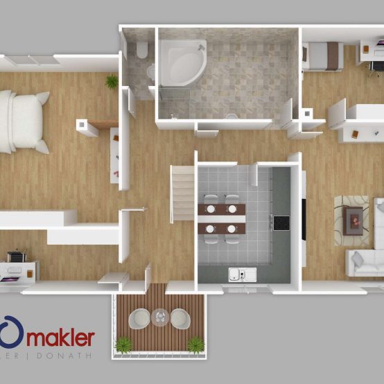 Grundriss Vorderhaus