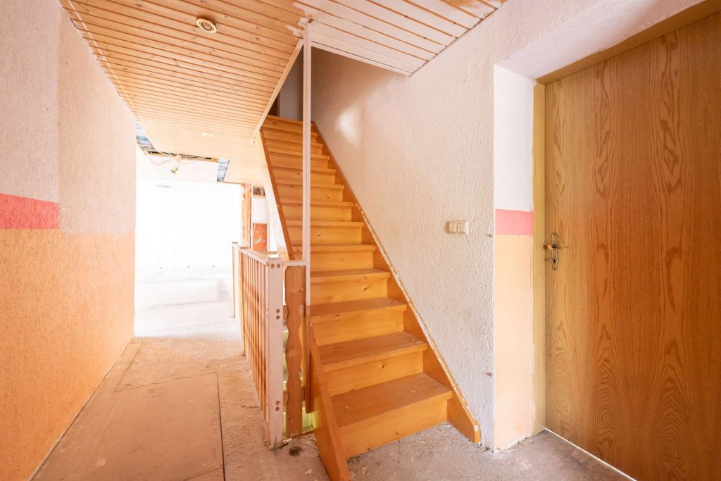 Zugang Dachboden Anbau