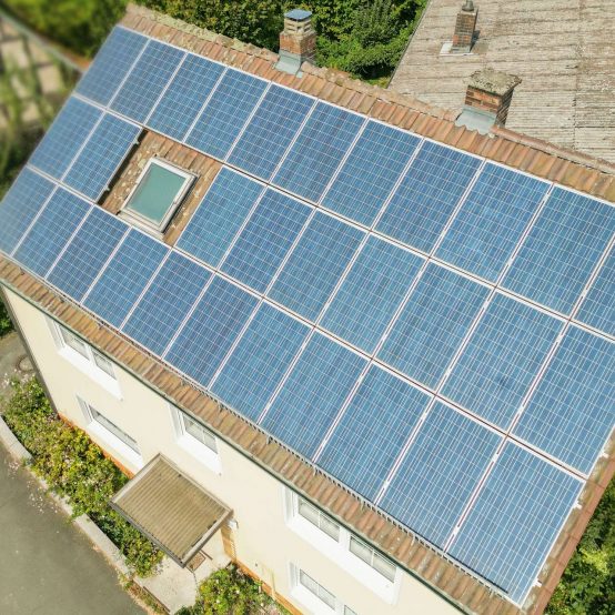 Detail Photovoltaikanlage
