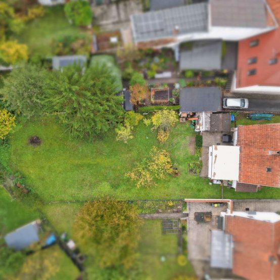 Luftbild Haus und Garten