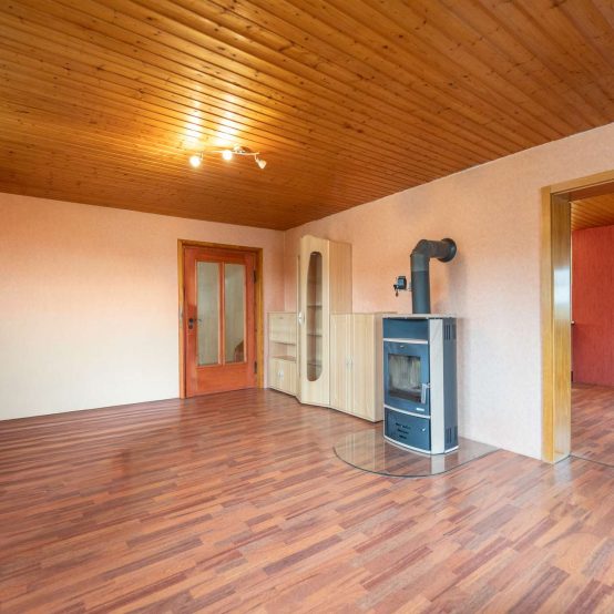 Wohnzimmer Anbau mit Kamin