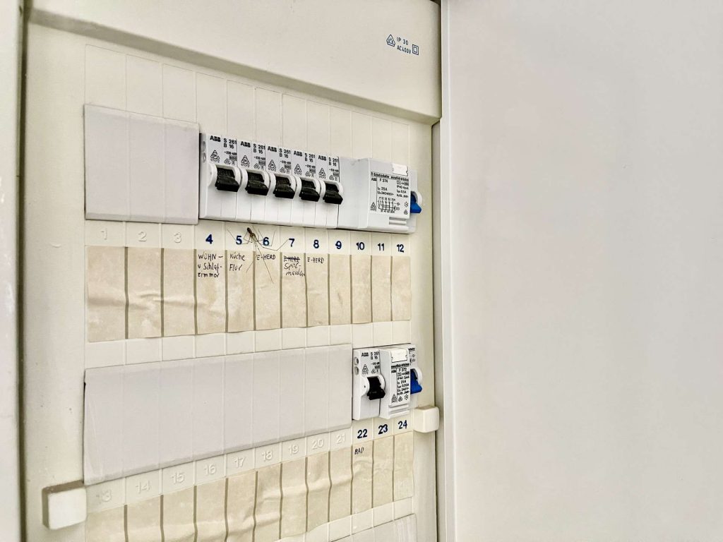 Unterverteilung Obergeschoss Hinterhaus