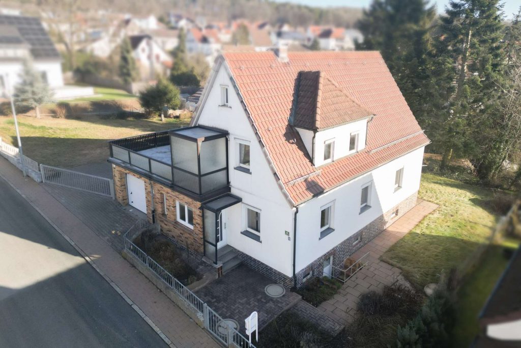 Ansicht von der Straße