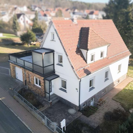 Ansicht von der Straße