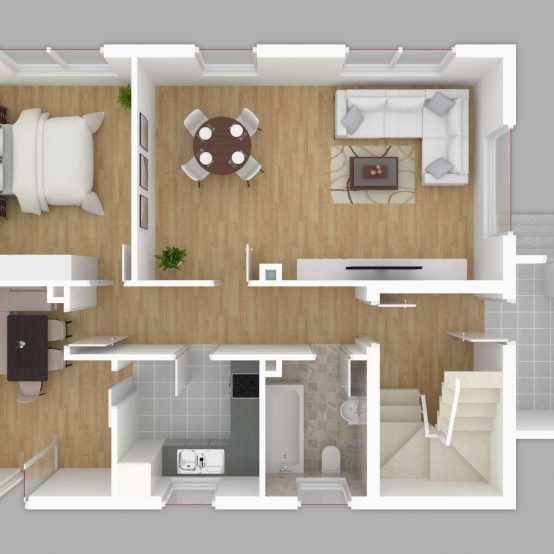 Grundriss Erdgeschoss