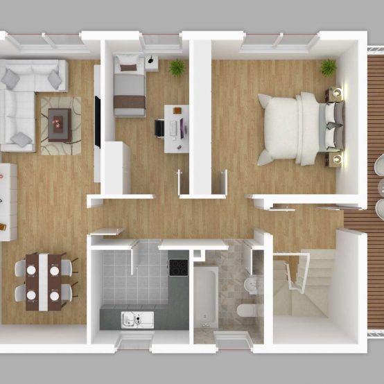 Grundriss Obergeschoss