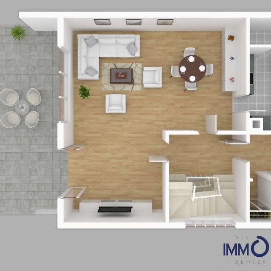 Haus 1 Grundriss Erdgeschoss