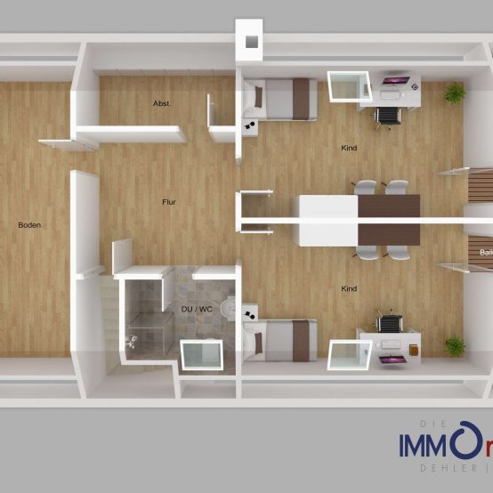 Grundriss Obergeschoss